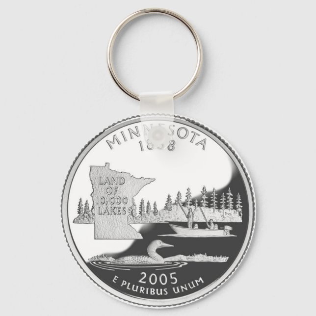Minnesota Key Ring (Front)