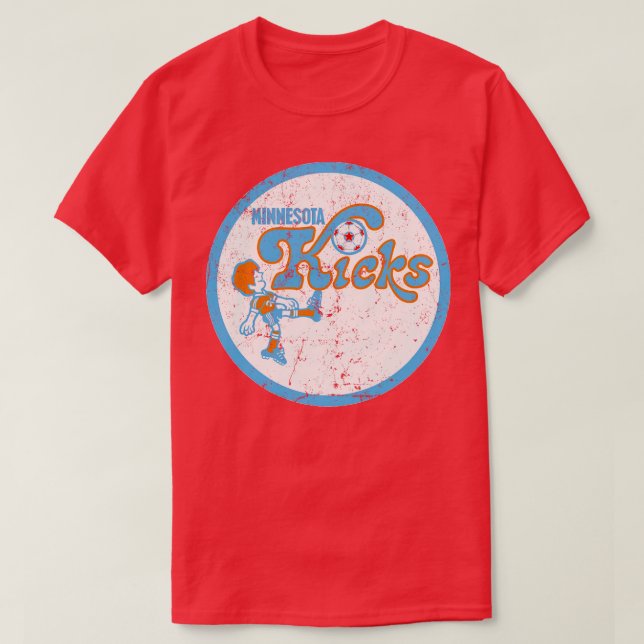 Minnesota Kicks T-Shirt (Design Front)