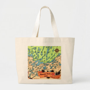 Minnesota Lakes Large Tote