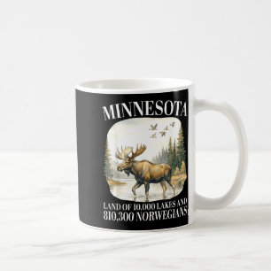 Minnesota Land of 10000 Lakes and 810300 Coffee Mug