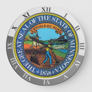 Minnesota Large Clock