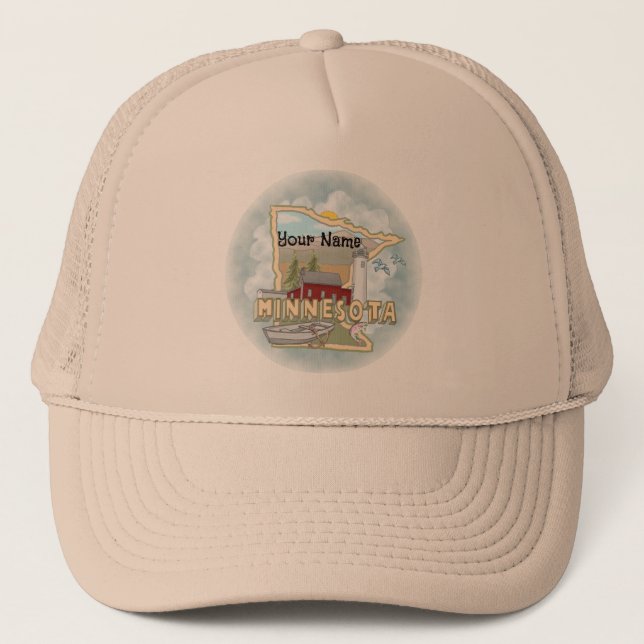 Minnesota Lighthouse  hat (Front)