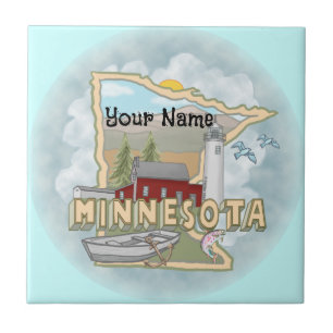 Minnesota Lighthouse  tile