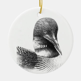 Minnesota Loon By William Martin Ceramic Ornament