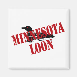 Minnesota Loon Magnet