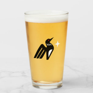 Minnesota Loon & North Star Glass