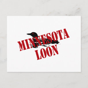 Minnesota Loon Postcard