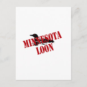 Minnesota Loon Postcard