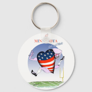 minnesota loud and proud, tony fernandes key ring