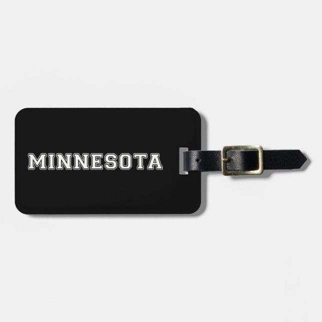 Minnesota Luggage Tag (Front Horizontal)