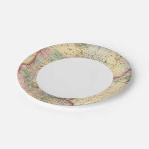 Minnesota Map by Mitchell Paper Plate