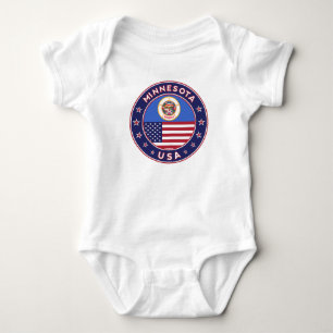 Minnesota, Minnesota t-shirt, legging Baby Bodysuit