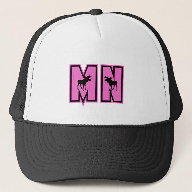 Minnesota Moose Trucker Hat (Front)