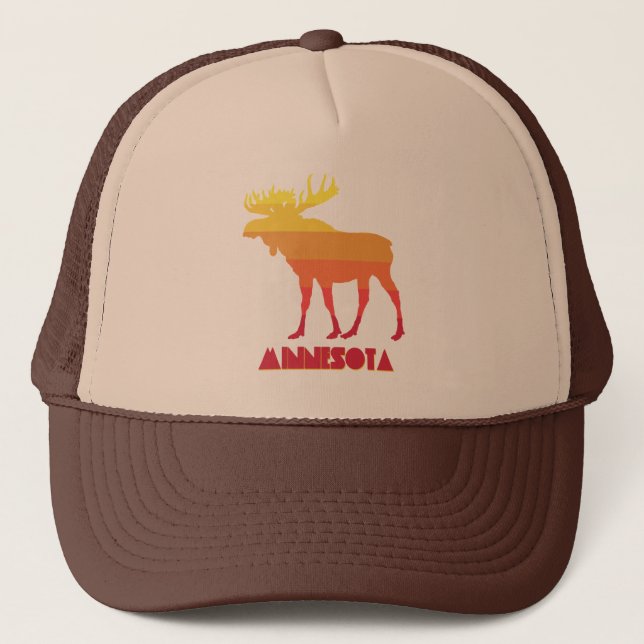 Minnesota Moose Trucker Hat (Front)