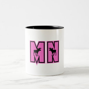 Minnesota Moose Two-Tone Coffee Mug