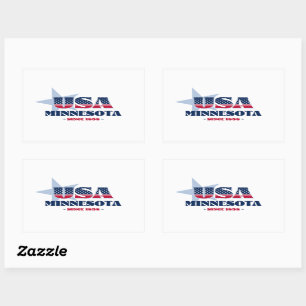 Minnesota My Home State Sticker