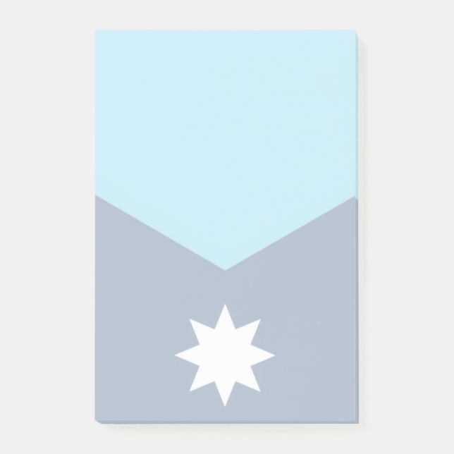 Minnesota new flag post-it notes (Front)
