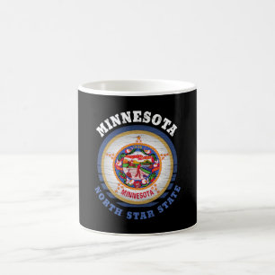 MINNESOTA NORTH STAR STATE FLAG COFFEE MUG