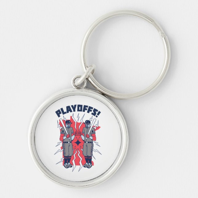 Minnesota Playoff Baseball Key Ring (Front)