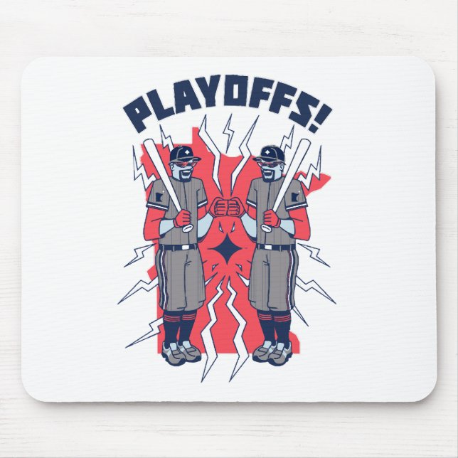 Minnesota Playoff Baseball Mouse Pad (Front)