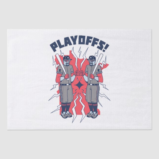 Minnesota Playoff Baseball Tissue Paper (Front)
