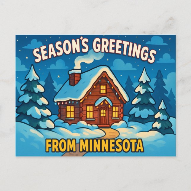 MINNESOTA Postcard (Front)