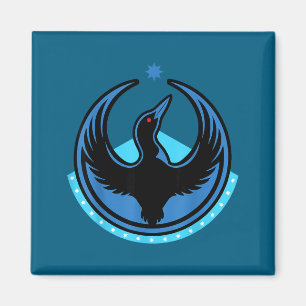 Minnesota Rebel Loon New Mn Artwork Magnet