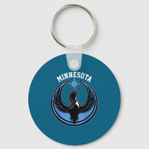 Minnesota Rebel Loon New Mn Key Ring
