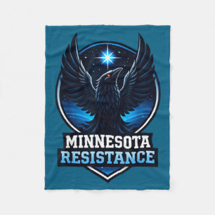 Minnesota Rebel New Mn State Graphic Art Fleece Blanket
