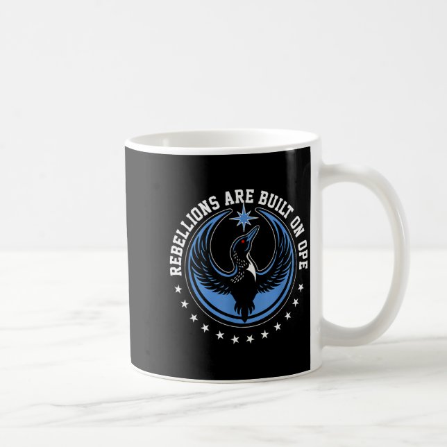Minnesota Rebel New State Flag Design Coffee Mug (Right)