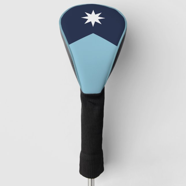 Minnesota Rebel New State Flag Golf Head Cover (Front)