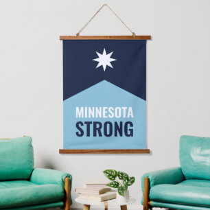 Minnesota Rebel New State Flag Hanging Tapestry