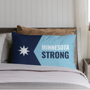 Minnesota Rebel New State Flag Lumbar Cushion