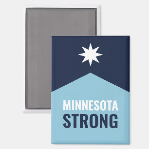 Minnesota Rebel New State Flag Magnet
