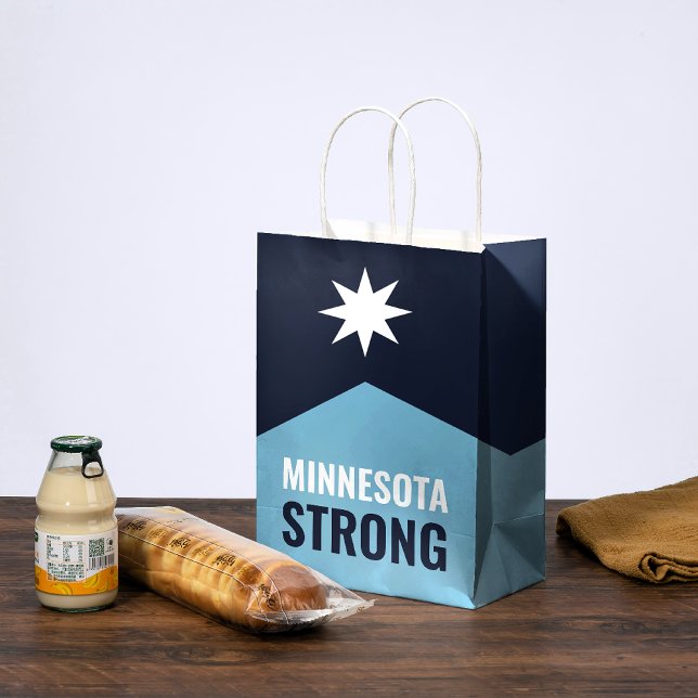 Minnesota Rebel New State Flag Medium Gift Bag (Creator Uploaded)