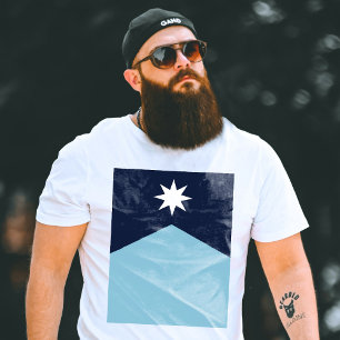 Minnesota Rebel New State Flag T-Shirt