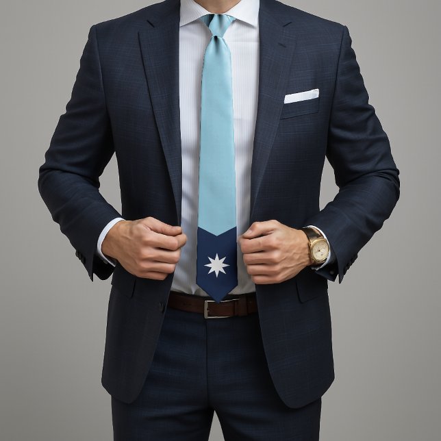 Minnesota Rebel New State Flag Tie (Creator Uploaded)