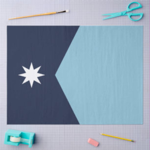 Minnesota Rebel New State Flag Tissue Paper
