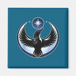 Minnesota Rebel State Flag 5 Illustration Magnet