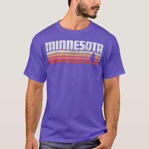 Minnesota Retro Style  Vintage 70s 80s 90s Home Gi T-Shirt