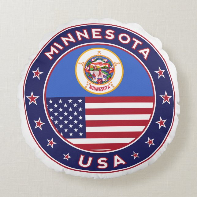 Minnesota Round Cushion (Front)