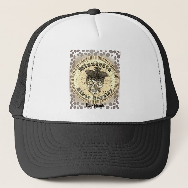 Minnesota Royalty Biker Hat (Front)