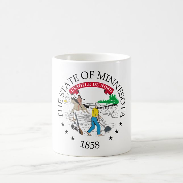 Minnesota sign coffee mug (Center)
