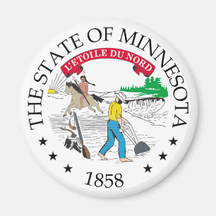 Minnesota sign magnet