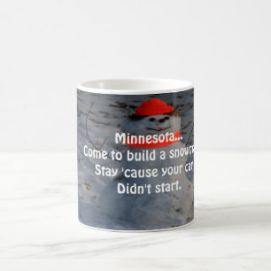 Minnesota Snowman Mug