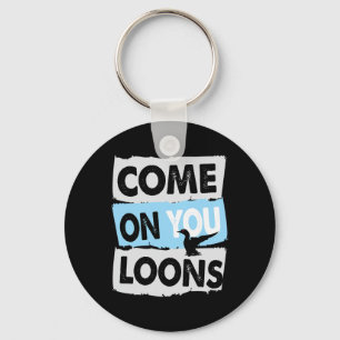 Minnesota Soccer Loon Come On You Loons Key Ring