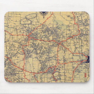 Minnesota standard map mouse pad
