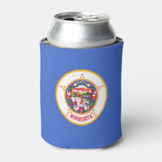 Minnesota State Flag Can Hugger Can Cooler