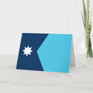 Minnesota State Flag Card