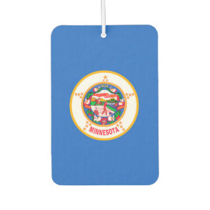 Minnesota State Flag Design Car Air Freshener